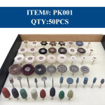 54 tk/komplekt hambaravit&ouml;&ouml;riistade laboripoleerimiskomplekt HP tsirkooniumpuhvlihvimisharjade lihvimine PK001-50pcs