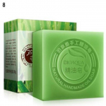 BIOAQUA 100g bambusest s&uuml;si seep Matcha seep lavendli puhastav eeterlik &otilde;li seep ilu nahale k&auml;sitsi valmistatud seebiga kosmeetika Aloe