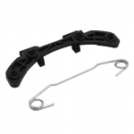 K&uuml;tuseklapi plastikust hingeklamber Bensiini diislik&uuml;tuse asendus VOLVO V70 S60 S80 XC90 31265160-PM5093