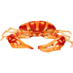 Krabi Pl&uuml;&uuml;sist Padi Karvane Nukk Ornament Mugav Peen Pehme Mereelukas M&auml;nguasi Poisid T&uuml;drukud Kingitus S