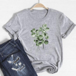 (Aasia suurus)Sweet Trend Tee Top Moodne T-s&auml;rk Riietus 90ndate liblikas, armas vabaaja l&uuml;hikeste varrukatega naiste prinditud naiste graafiline T-s&auml;rk S