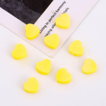 30 tk 9 * 10 mm armastuss&uuml;da pol&uuml;meerist savihelmed v&auml;rvilised lahtised helmed ehete valmistamiseks DIY k&auml;ev&otilde;ru kaelakee k&otilde;rvar&otilde;ngas about 9*10mm 30pcs oranž