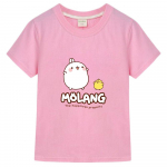 Laste suveriided T&uuml;drukute T-s&auml;rk Molangi ja Piupiu T-s&auml;rgid Armsad J&auml;nese printimisega Lasteriided Poiste graafiline s&auml;rk 100% puuvillane top 150