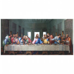 Da Vinci viimase &otilde;htus&ouml;&ouml;maaja l&otilde;uendmaalid Reproduktsioonid Seinakunst L&otilde;uend Plakatid Kristlikud dekoratiivsed pildid Kodukaunistus Cuadrose taust 20x40cm