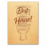 tsitaat pilt WC vannitoa seinakaunistus l&otilde;uend maali pintsel l&otilde;uend kunst plakat mood must valge pesuruumi prindid HD2893 21x30cm no frame