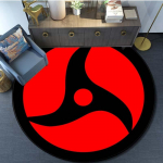 Multifilm Naruto &uuml;mmargune vaip Elutuba Magamistuba Libisemiskindel p&otilde;randamatt 80cm