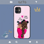 Cartoon Fashion Super Mom telefoni&uuml;mbris iPhone'ile Samsung Galaxy Redmi Xiaomi Oppo OnePlus Note SA 7 8 9 10 11 12 13 14 20 21 22 23 53 54 Pro Ultra iPhone 6 or 6S