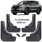 4x Mitsubishi Outlander PHEV GM GN ZM 2022 2023 2024 jaoks Poritiivad Porikaitse Porikaitsekaitsed Eesmine Tagumine Poritiib Auto