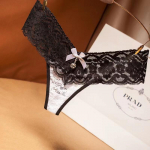 Naiste pitsp&uuml;ksid G-stringiga alusp&uuml;ksid Seksikad lillelised aluspesu l&auml;bipaistvad naiste alusp&uuml;ksid naiste alusp&uuml;ksid pesu one size valge