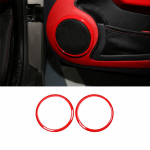 Punane sisekate t&auml;iskomplekt ABS-kest Smart 451 ForTwo 09-14 jaoks stiilsed autodekoratiivsed tarvikud 10 speaker ring