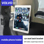 1 komplekt volvo xc60 xc90 s90 v90 s60 v60 v90CC v60CC auto tagaistmele IPAD mobiiltelefoni hoidiku kinnitustarvikud osad 1 komplekt jaoks 2016-2023 S90 gray