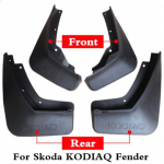 4tk Skoda KODIAQ 2016 2017 2018 2019 pritsmekaitsed porilapid porilauad poritiiba v&auml;listarvikud dekoratiivrehvid For  KODIAQ fender
