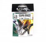 Sasame F-769 Iseama r&otilde;ngastatud sirge konks, suurus 4/0 (3601)