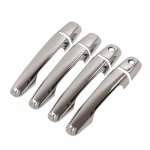 Kroomitud auto ukse k&auml;epideme kate Mitsubishi L200 Triton pikapi 2006 2007 2008 2009 2010 2011 2012 2013 2014 stiil 2 keyholes