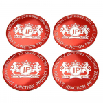 1/2/4 tk x 2,2'' 56 mm metallist logoga auto ratta keskosa rummukaane m&auml;rgi kleebised embleemi kleebised 1pc