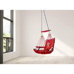 Kaasaskantav kiik 0&ndash;3-aastastele beebidele koos turvav&ouml;&ouml;ga Jhula lastele Reliance kiudmaterjalist rippuv sisekiik.