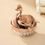 Duck Silicone Head Body Massager &scaron;ampoon peanaha massaažihari juuksepesu kamm keha du&scaron;ihari