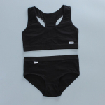 T&uuml;drukute treeningrinnahoidjad Alusp&uuml;ksid Lastele Puuvillane Aluspesu Komplektid Teismelistele &Uuml;li&otilde;pilastele Rinnahoidja Vest ja Alusp&uuml;ksid Juhtmeta t&uuml;drukute Spordirinnahoidja 8-16A one size must