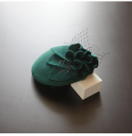 Pulmam&uuml;ts Naistele Fascinatorid Pillbox-m&uuml;ts Lillega 100% Austraalia Vill Kirikum&uuml;ts Baret Kokteilipidustus Viltfedoorad M&uuml;ts