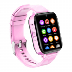 Saabumine 1,7-tolline IPS 4g Kids GPS Smart Watch App Store Laadi alla 8g suur m&auml;lu lastekantav seade videopleier Youtube'i sisendid roosa