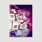 Kuroko korvpalliplakat Valge kaetud paber Sport Anime Kunst Maalimine Pildid Seinakleebised Elutoa kaunistus Kodukaunistus 30x21cm