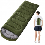Magamiskott Ultralight Camping veekindlad magamiskotid Paksendatud talvine soe magamiskott Adult Outdoor matkamagamiskotid sinine