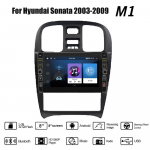 8-tolline Android WIFI Hyundai Sonata 2003-2009 jaoks koos nupunupuga autoraadio Multimeedia videopleier 2 din GPS Autoraido 1+32GB 1+32GB