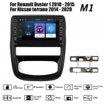 8-tolline Renault Duster 1 jaoks 2010&ndash;2015 Nissan terrano 2014&ndash;2020 jaoks koos nupunupuga autoga Android CarPlay Android GPS 2+32GB 1+32GB