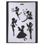 Maalimise mall Pehmest plastist korduvkasutatav &scaron;abloon Mitmek&uuml;lgne isetegemise &scaron;abloon seinte m&ouml;&ouml;blikaunistuseks D