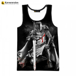 Templir&uuml;&uuml;tlite 3D-prindiga tanktopid, mood Meeste suvevest vabaaja varrukateta s&auml;rgid Hip-hop t&auml;navar&otilde;ivad, &uuml;lisuured topid 5XL