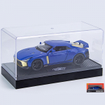 1/32 Scale GTR50 Ares Supercar Diecast automudeli m&auml;nguasi, tagasit&otilde;mmatav m&auml;nguasi koos heli ja valgusega lastele V&auml;ikelapse poistele T&uuml;drukutele Kingikogu 1/32-14.7x6x4.6cm sinine