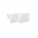 2/5/10 tk K&uuml;lmkapi hoiustamise vaheseinaplaat Sisset&otilde;mmatav plastikust jagaja S&auml;ilituslahas k&ouml;&ouml;gipudeli riiuli korraldaja 2pcs