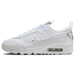 Nike Air Max 90 Futura Naelutatud Swoosh Naiste Tossud Valge Metallik-H&otilde;be FQ8888-100 36