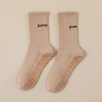 Talvised joogasokid Libisemisvastased Professionaalsed Puuvillane Silikoon Libisemisvastased Pilates Sokid Naiste J&otilde;usaal Fitness Jooksutants Spordisokid