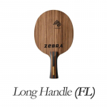 Originaal SANWEI ZEBRA GOLD lauatennise tera, kuldse sildiga reket Long Handle FL