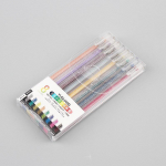 8 tk / komplekt Glitter geelpliiatsid v&auml;rvimisraamatute v&auml;ljal&otilde;igete albumi jaoks jooniste kirjutamiseks