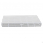 24-kohaline ruudukujuline hoiukarp s&otilde;rmuse, ehete, kaelakee, k&auml;ev&otilde;ru, k&otilde;rvar&otilde;ngaste, tolmukindla, laua v&otilde;i