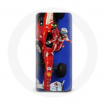 &Uuml;mbris Samsung Galaxy A10 vormel 1 Fernando Alonso F1 Racing Driver Red jaoks