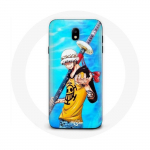 &Uuml;mbris Samsung Galaxy S4 One Piece Manga Trafalgar Law m&otilde;&otilde;ga jaoks