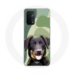 Kohver Oppo A54 5G Beauceron Black Dog Breed jaoks
