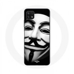 &Uuml;mbris Samsung Galaxy A22 5G We Are Legion Anonymous Mask jaoks