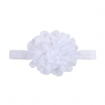 Armas &otilde;&otilde;nsast riidest lilleline beebit&uuml;druku peapael elastne riba peakatte kaunistuskingitus valge