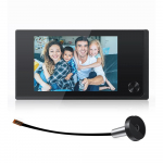 3,5-tolline kaamera piiluava uksekell 120-kraadine uksevaatur juhtmevaba uksekella nutikas koduukse kaamera koos monitoriga 520A must