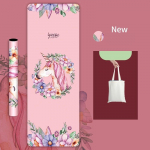 Looduslikust kummist tr&uuml;kitud sametpinnaga joogamatt &otilde;huke libisemisvastane kaasaskantav higi neelav kokkupandav p&otilde;randar&auml;tik Fitnessi pestav p&otilde;randamatt 183cmX68cmX1.5mm