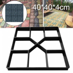 Korduvkasutatav ruudukujuline sillutis k&otilde;nnitee vorm Betoon astmeline aiahoovi sisekujundus DIY