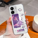 Xiaomi Redmi Note 13 Pro+ 12S K70E K60 Ultra A3 13C &uuml;mbrise kaitseraud Fashion Girl Astronaut p&otilde;rutuskindel l&auml;bipaistev silikoonist TPU tagakaaned, korpus Redmi jaoks Redmi 13C 4G