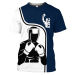 Poksi dressipluus Meeste T-s&auml;rk 3D Prindiga Sport L&uuml;hikeste varrukatega T-s&auml;rgid Suvised O kaelusega Lahtised Riietus Suured Mood T&auml;navar&otilde;ivad Topid 6XL