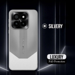 Nahast elektrilise portselanraamiga t&auml;ielik kaitsev telefoni&uuml;mbris Xiaomi Mi 14 13T Pro Poco F5 Pro klassikalise objektiivi p&otilde;rutuskindel kate Xiaomi 14 h&otilde;be