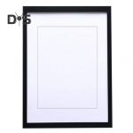 8/10-tolline puidust plakatiraam, selge klaas 8Inch 1pc