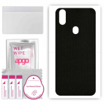 apgo Protective Skin Sticker for the back compatible with Kruger&Matz Drive 7S, Wrap Film, Foil, Vinyl - Pattern Matrix